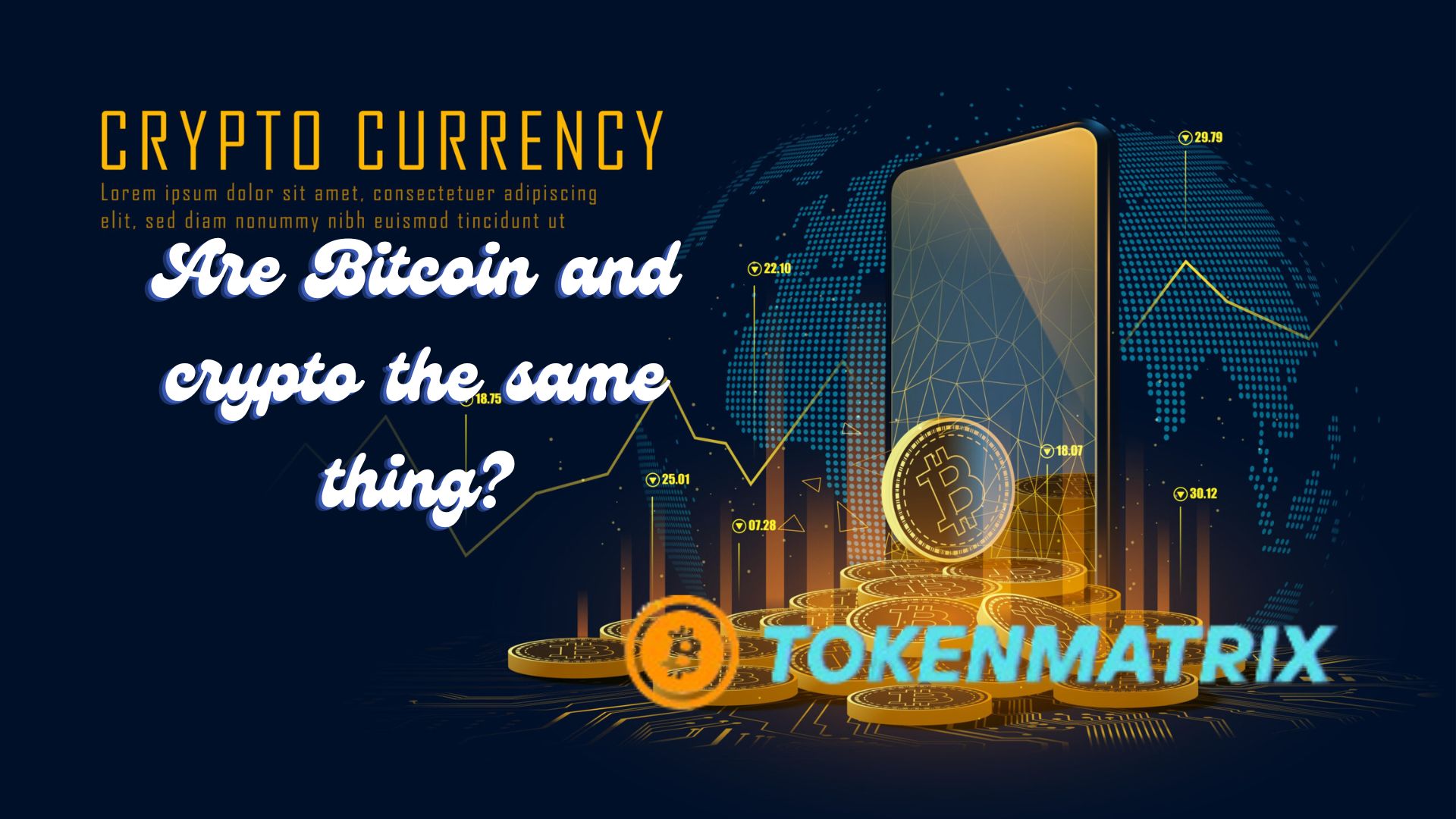 Are bitcoin and crypto the same thing?